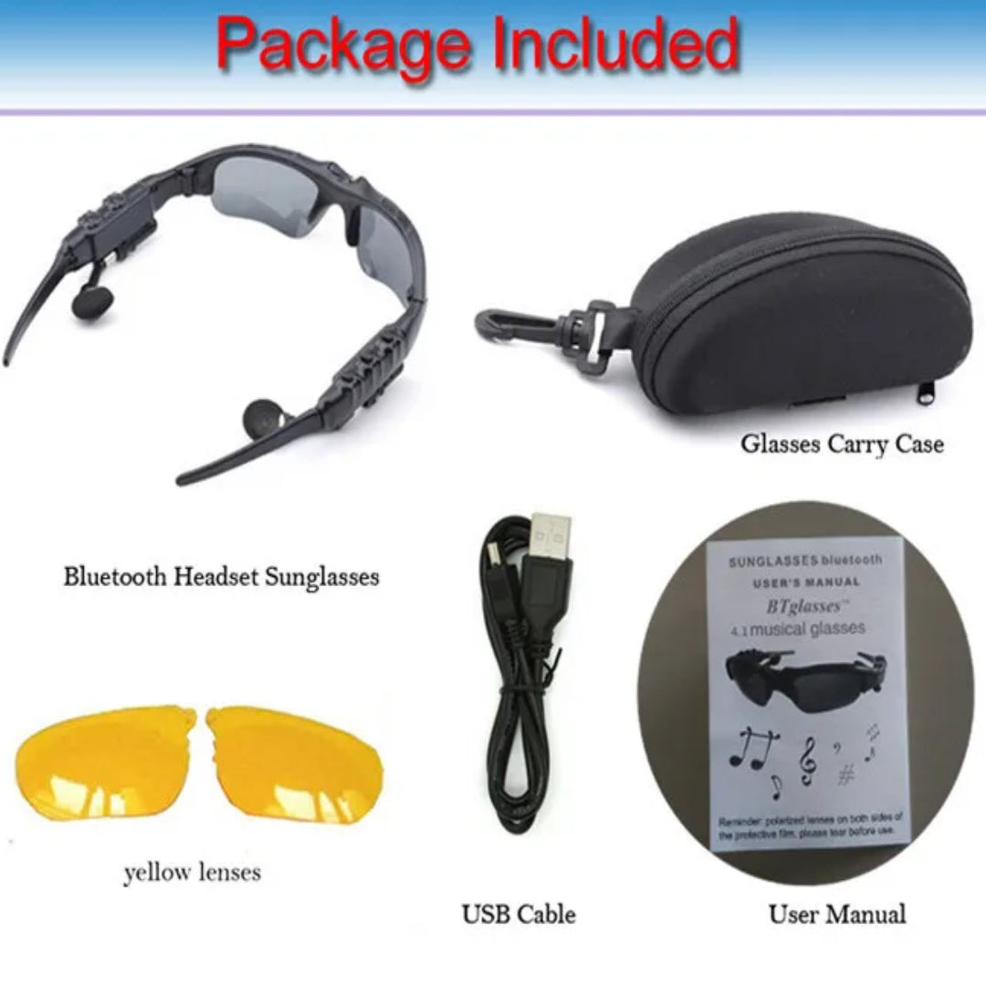 Gafas Sport Con Audífonos Inalambricos