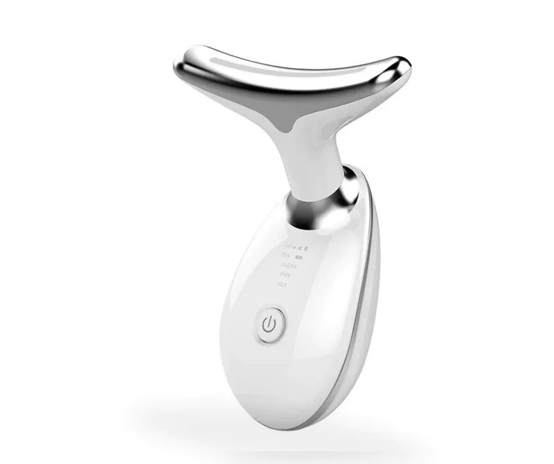 LumiSkin™ - Masajeador Facial Anti Papada con Luz LED! 🌟