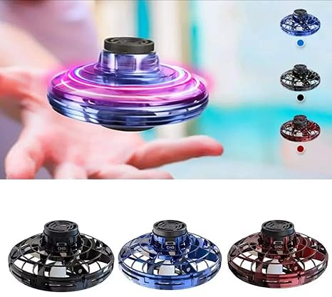 VuelaPop™ - Drone Giroscopio Volador Spinner RGB LED