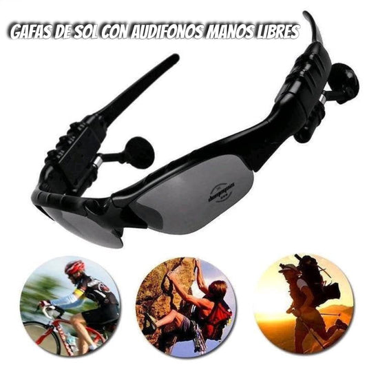 Gafas Sport Con Audífonos Inalambricos